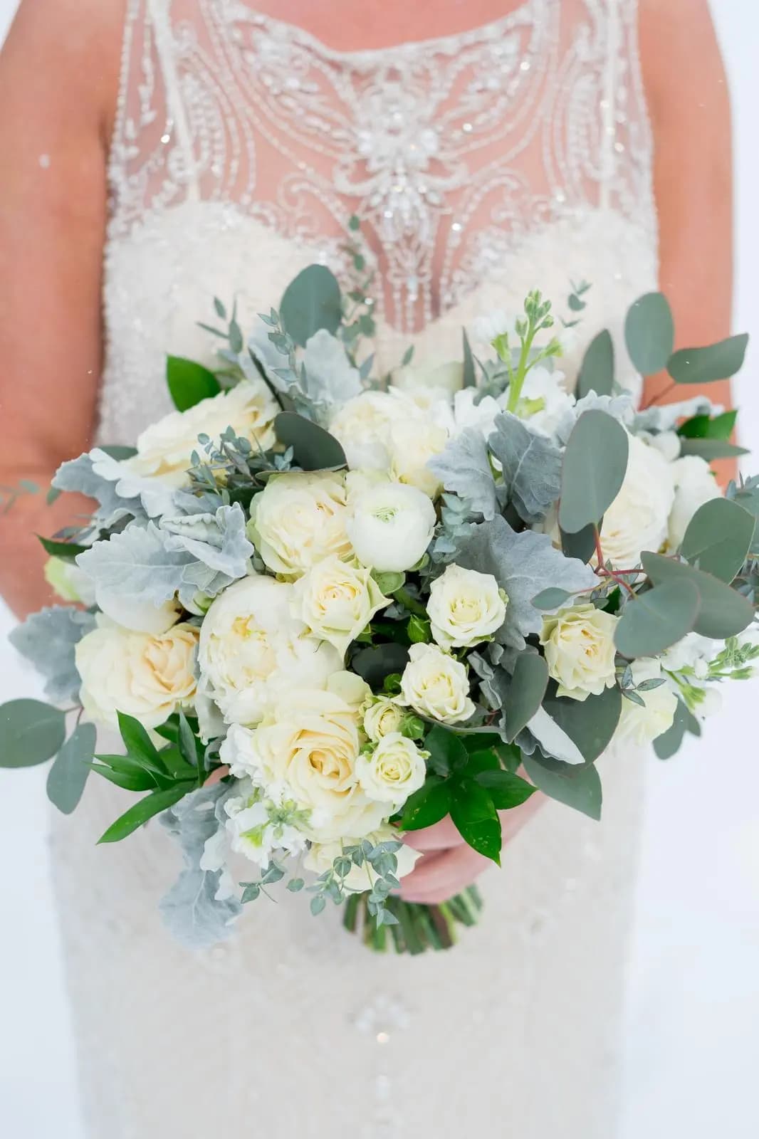 Bouquet sposa bianco